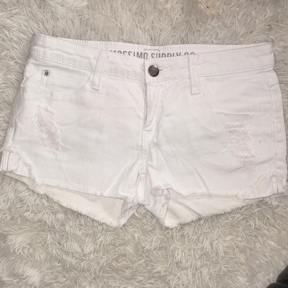 Mossimo Supply Co. Pants - Mossimo Low Rise Denim Short Shorts